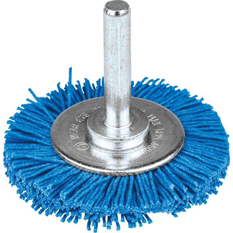 2" 240 Grit Nylon Wheel Brush
