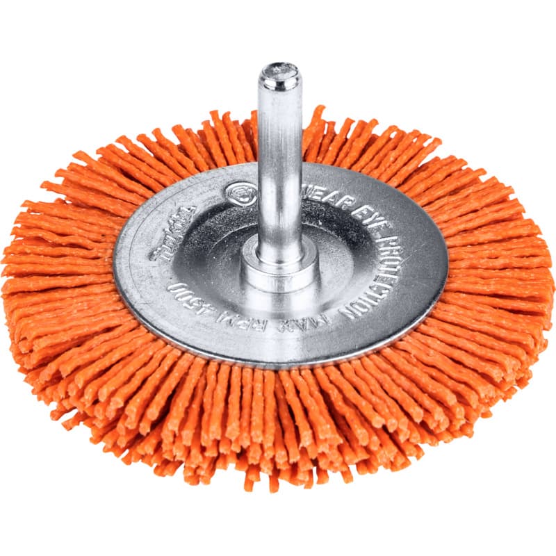 3" 80 Grit Nylon Wheel Brush