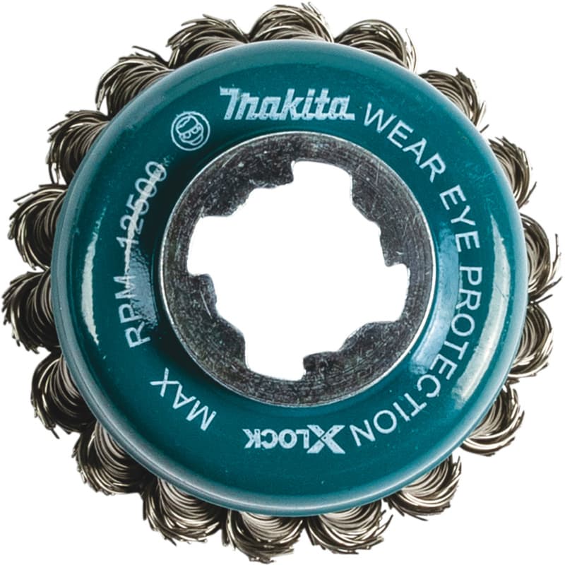 3-1/8" X-Lock Stainless Steel Knot Wire Cup Brush