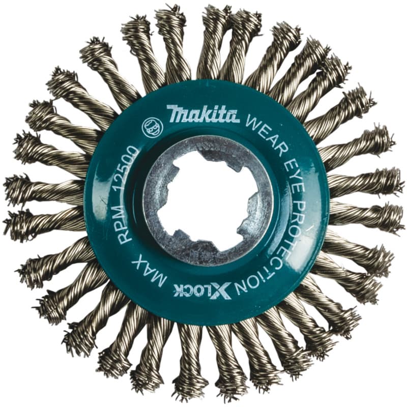 4-1/2" X-Lock Stainless Steel Stringer Bead Twist Wire Wheel