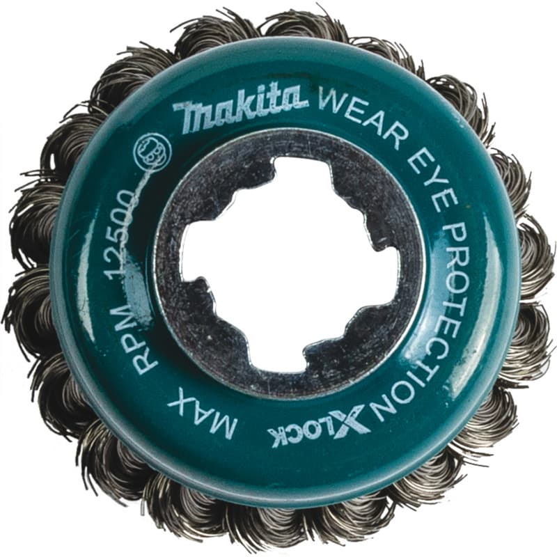 3-1/8" X-Lock Carbon Steel Knot Thin Wire Cup Brush