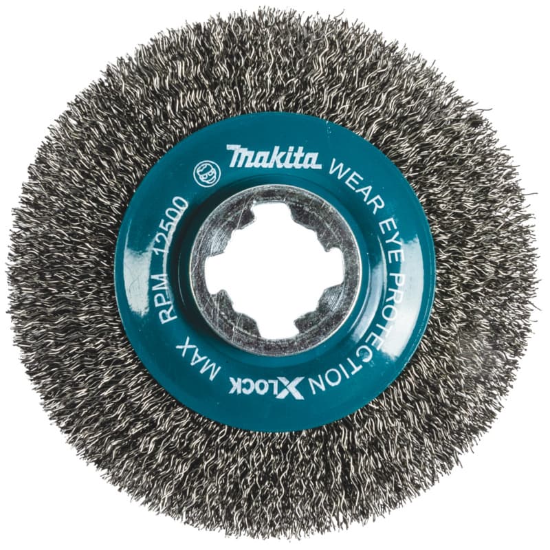 4-1/2" X-Lock Carbon Steel Crimped Wire Wheel Brush