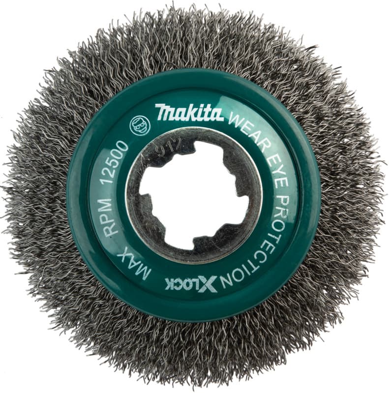 4" X-Lock Carbon Steel Crimped Wire Cup Brush