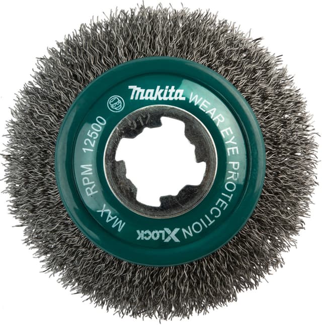 4" X-Lock Carbon Steel Crimped Wire Cup Brush