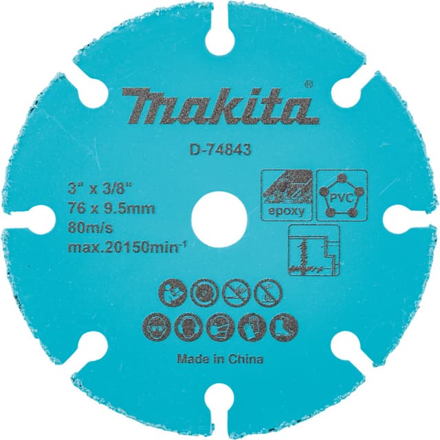3" Carbide Grit Abrasive Multi-Material Cut-Off Wheel