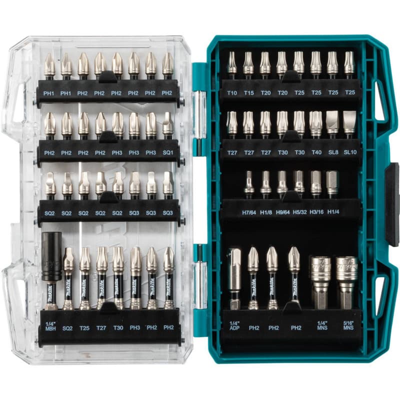 Impact XPS 60-Piece Impact Bit Set, 1/4" Shank