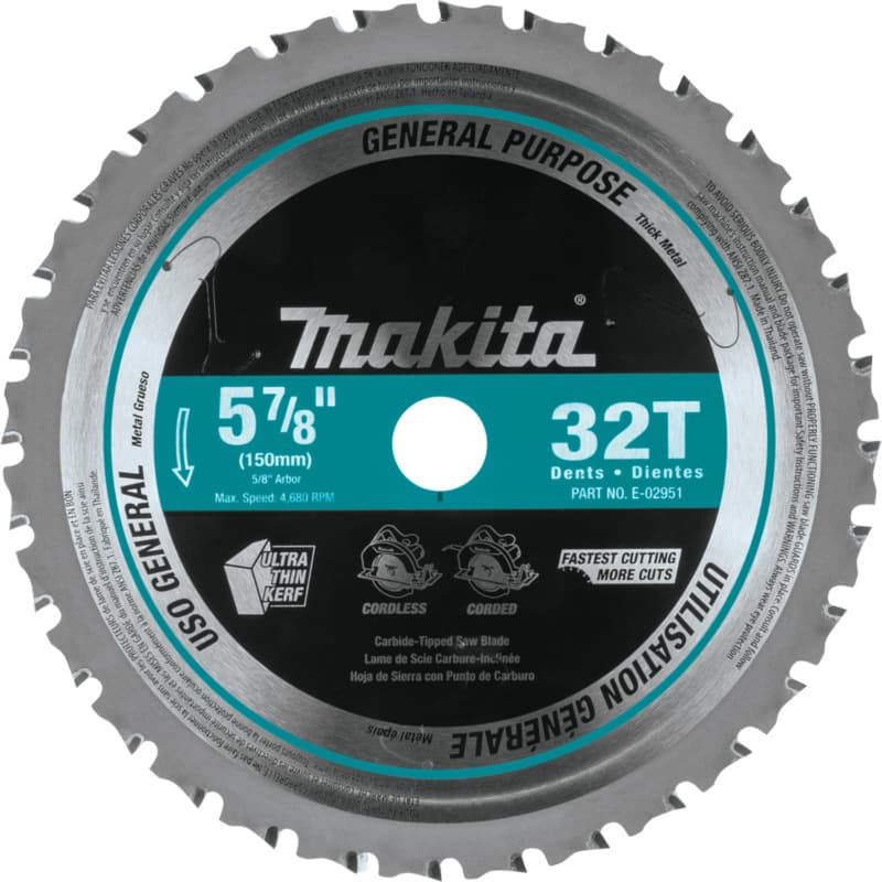 5-7/8" x 32 Teeth General Purpose Saw Blade