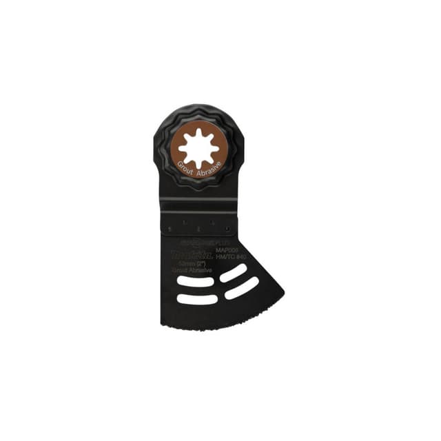 StarlockPlus Oscillating Multi-Tool 2-in-1 Plunge/Saw Carbide Coated Rim 40 Grit Grout/Abrasive Blade