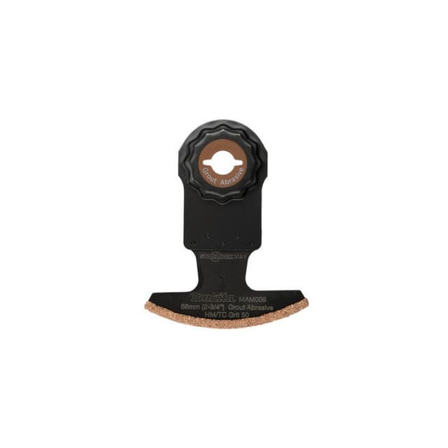 Makita StarlockMax Oscilating Blade, Grout Removal, Tungsten Carbide Coated Rim