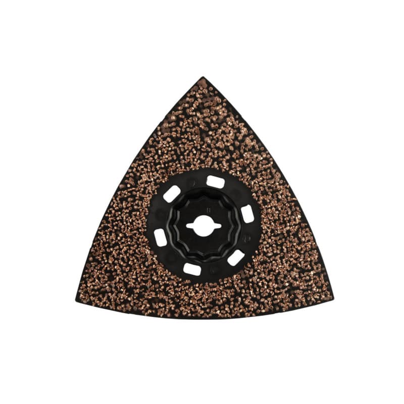 4-1/2" StarlockMax 20 Grit Oscillating Multi-Tool Tungsten Carbide Delta Triangle Sanding Pad