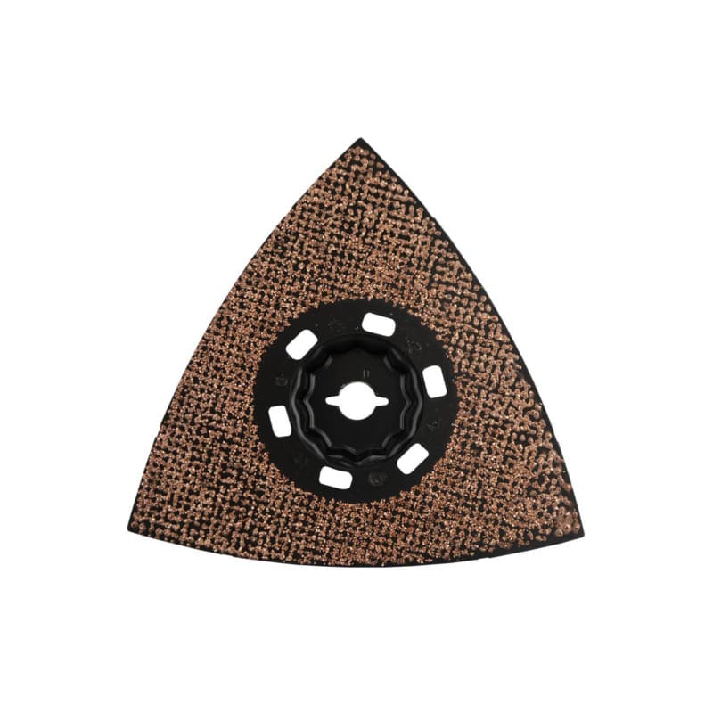 4-1/2" StarlockMax 40 Grit Oscillating Multi-Tool Tungsten Carbide Delta Triangle Sanding Pad
