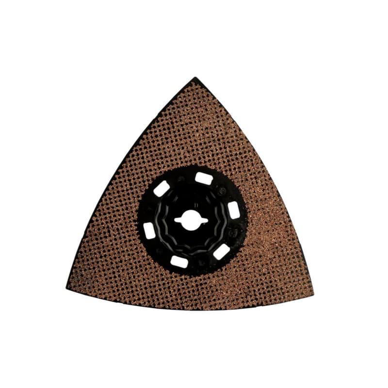 4-1/2" StarlockMax 60 Grit Oscillating Multi-Tool Tungsten Carbide Delta Triangle Sanding Pad