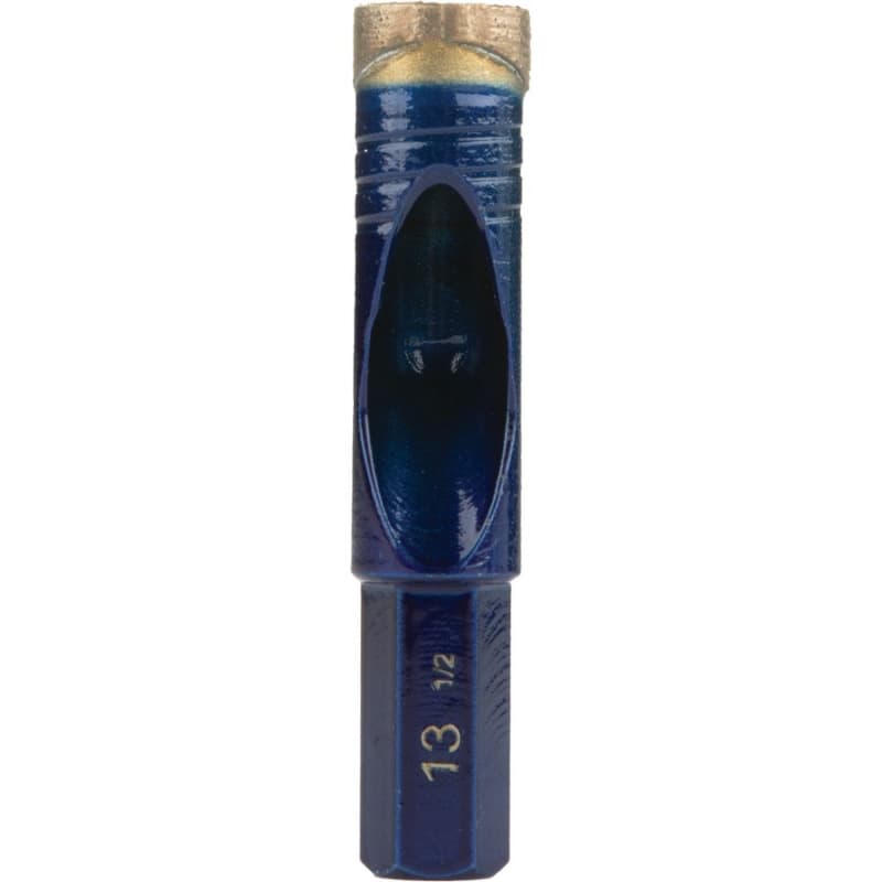 1/2" x 2-9/16" Diamond Drill Bit, 3/8" Shank