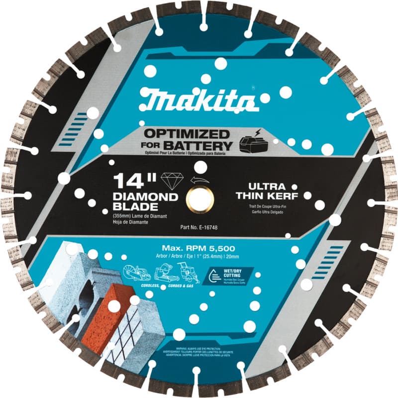 14" Thin Kerf Segmented General Purpose Diamond Blade