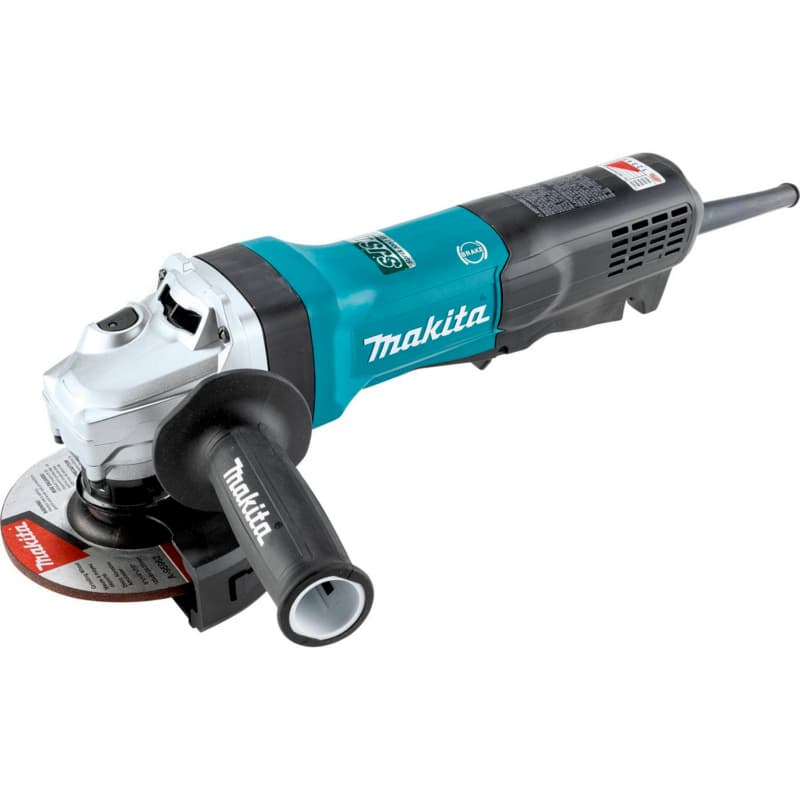 5" SJS II High-Power Angle Grinder/Paddle/Switch with Break