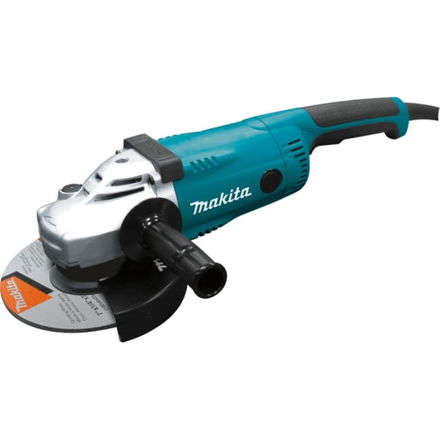 7" Angle Grinder with AC/DC Rear Trigger Handle Switch