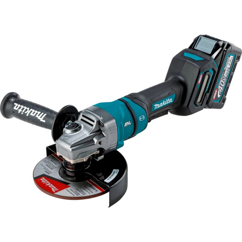 4-1/2" x 6" 40V max XGT Brushless Cordless Paddle Switch Angle Grinder Kit with Electric Brake (4.0Ah)