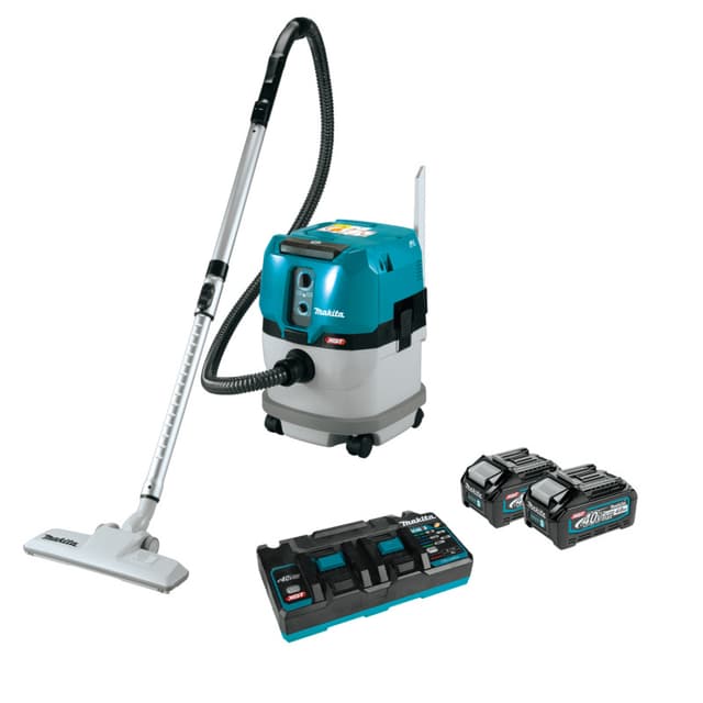 40V max XGT 4 Gallon Brushless Cordless Wet/Dry Dust Extractor/Vacuum Kit (4.0Ah)
