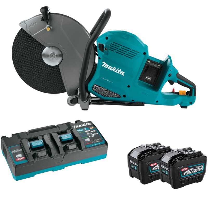 80V Max (40V Max x2) XGT Brushless 14" Power Cutter Kit with AFT/Electric Brake (8.0Ah)