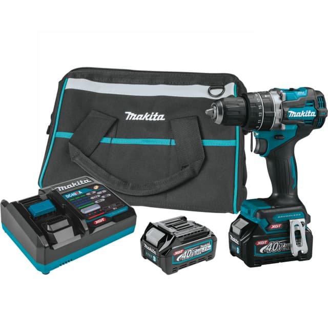 40V max XGT Compact Brushless Cordless 1/2" Hammer Driver-Drill Kit (2.5 Ah)