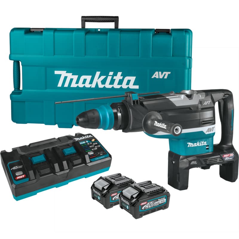 80V Max XGT Brushless 2" AVT Rotary Hammer Kit with AFT/AWS Capable (4.0Ah)