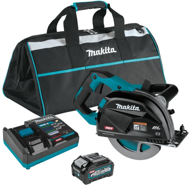 40V max XGT Brushless Cordless 7-1/4" Metal Cutting Saw Kit with Electric Brake/Chip Collector (4.0 Ah)