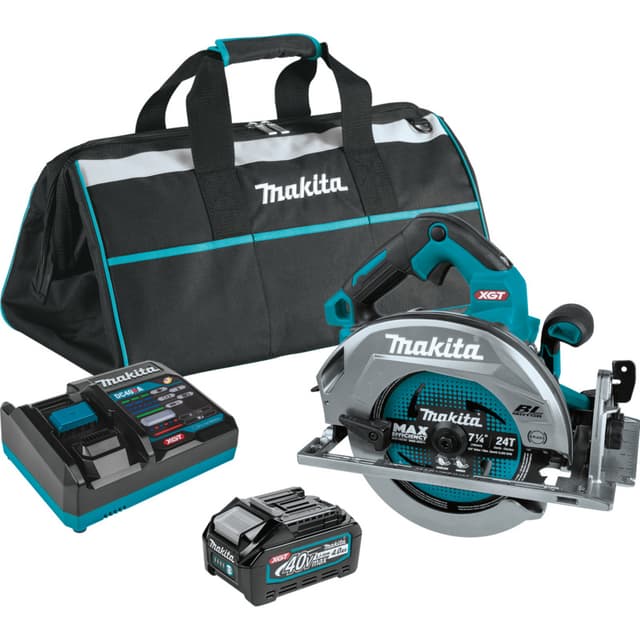 40V max XGT Brushless Cordless 7-1/4" Circular Saw Kit with AWS Capable (4.0 Ah)
