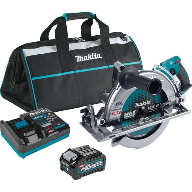 40V max XGT Brushless Cordless Rear Handle 10-1/4" Circular Saw Kit with AWS Capable (4.0 Ah)