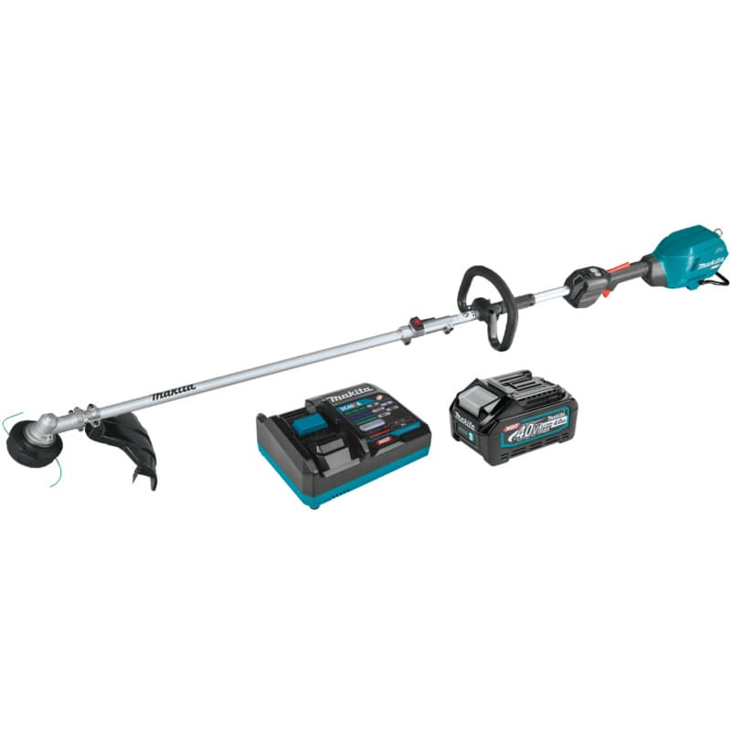 40V Max XGT Brushless Cordless Couple Shaft Power Head Kit with 17" String Trimmer Attachment (4.0Ah)