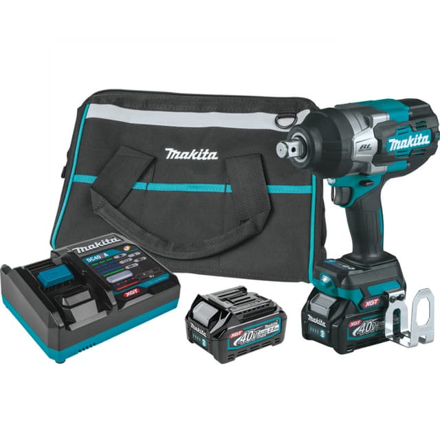 40V max XGT Brushless Cordless 4-Speed High-Torque 3/4" Square Drive Impact Wrench Kit with Friction Ring Anvil (2.5 Ah)