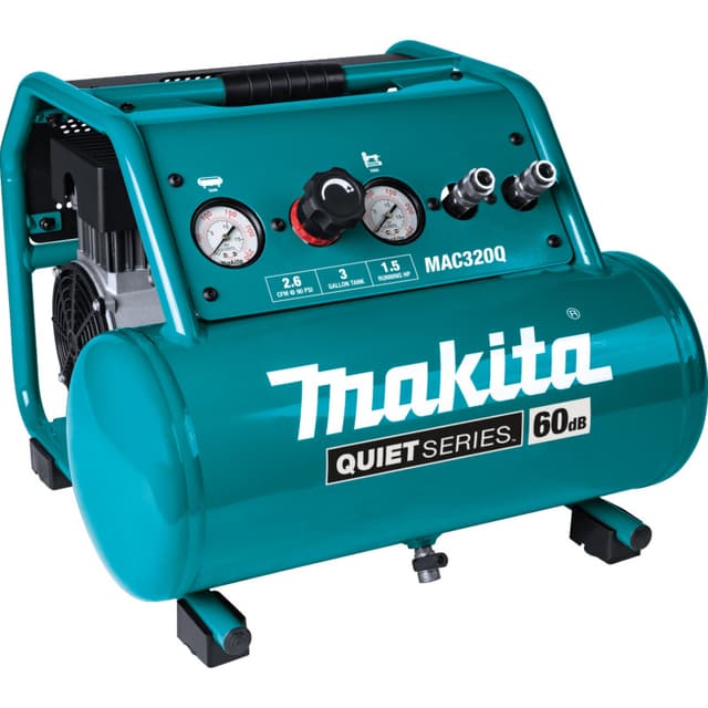 Quiet Series 1-1/2 HP Oil-Free Electric Air Compressor