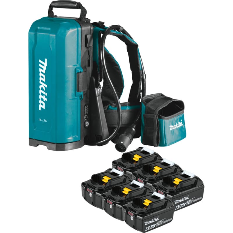 ConnectX/LX/LXT X2/XGT Portable Backpack Power Supply with 6 Batteries (6.0Ah)