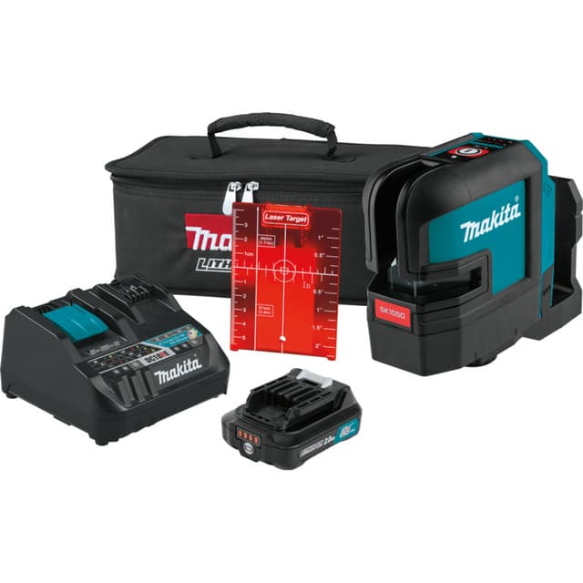 12 V Max CXT Lithium-Ion Cordless Self-Leveling Cross-Line Red Beam Laser Kit (2.0Ah)