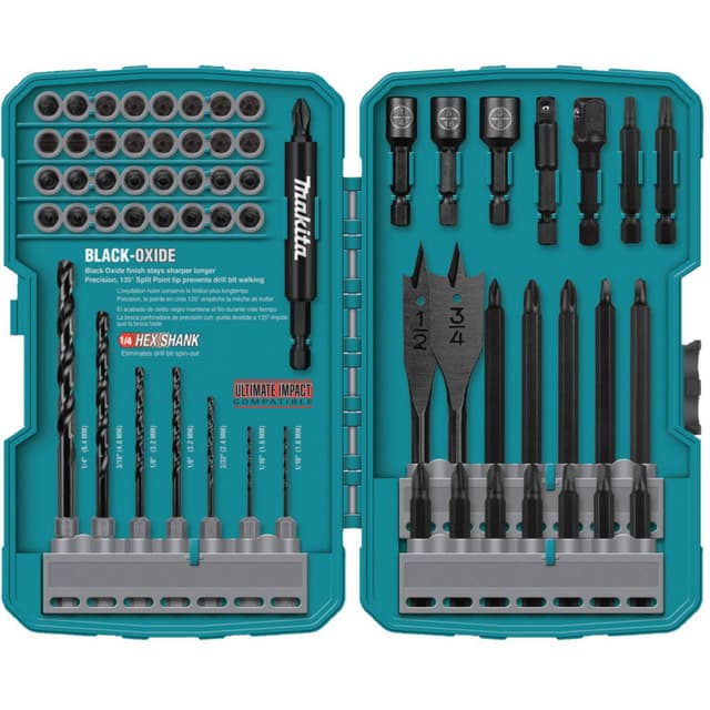 70-Piece Contractor-Grade Bit Set