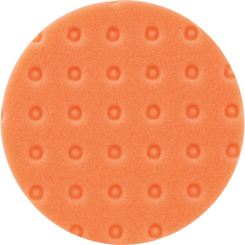 5-1/2" Hook/Loop Foam Polishing Pad, Orange