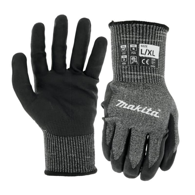 Large/Extra-Large Advanced FitKnit Nitrile Coated Dipped Gloves