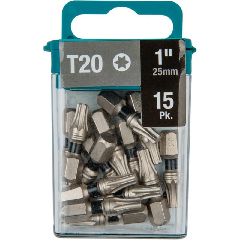 T20 x 1" Impact XPS Torx Drive Insert Bit (15/Pack)