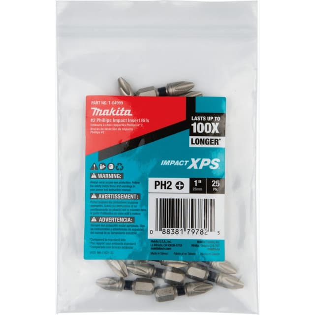 Makita Phillips Drive Impact Bit