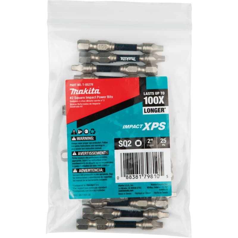 T20 x 2" Impact XPS Torx Drive Power Bit (25/Pack)