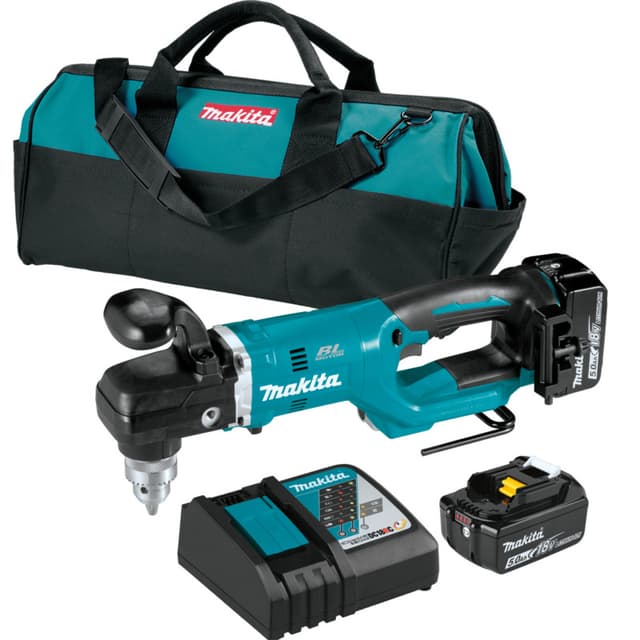 18V LXT Lithium-Ion Brushless Cordless 1/2" Right Angle Drill Kit (5.0Ah)