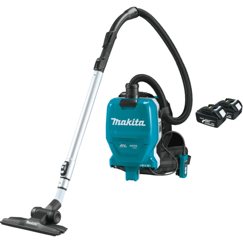 18V x 2 LXT Brushless 2 Quart HEPA Filter Backpack Dry Vacuum Tool Only