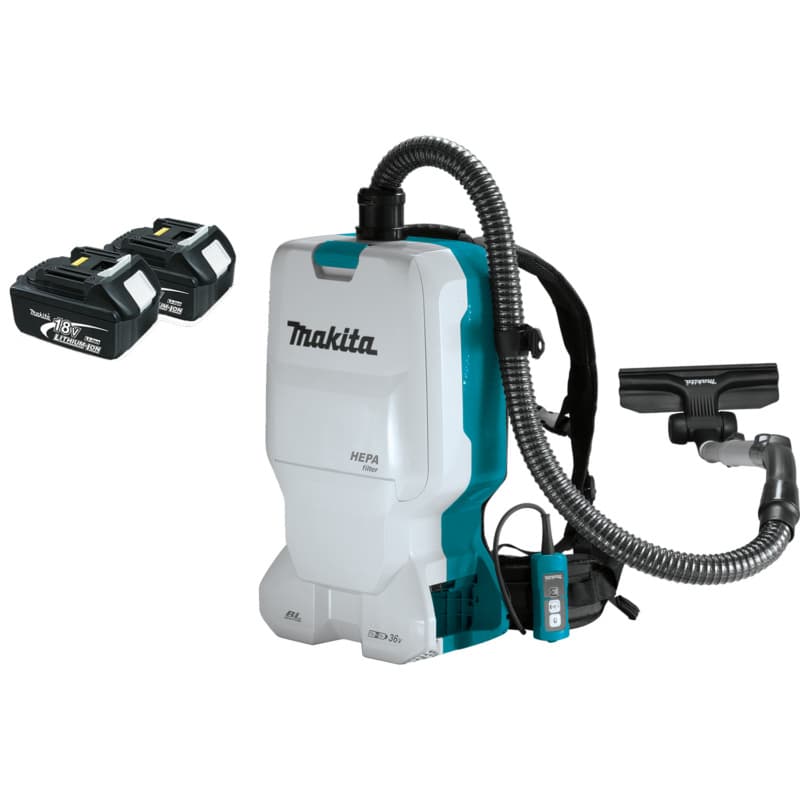 18V x 2 LXT Brushless 6 Quart HEPA Filter Backpack Dry Vacuum Tool Only