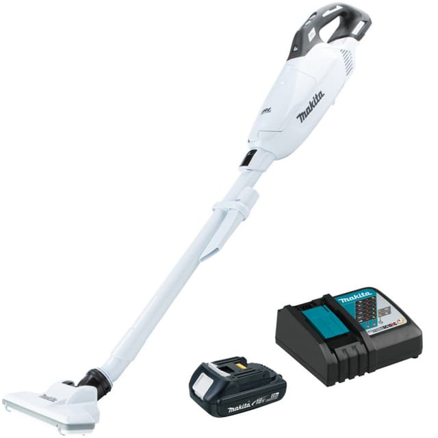 18V LXT Lithium-Ion 4-Speed Compact Stick Vacuum Kit with Push Button and Dust Bag (2.0Ah)