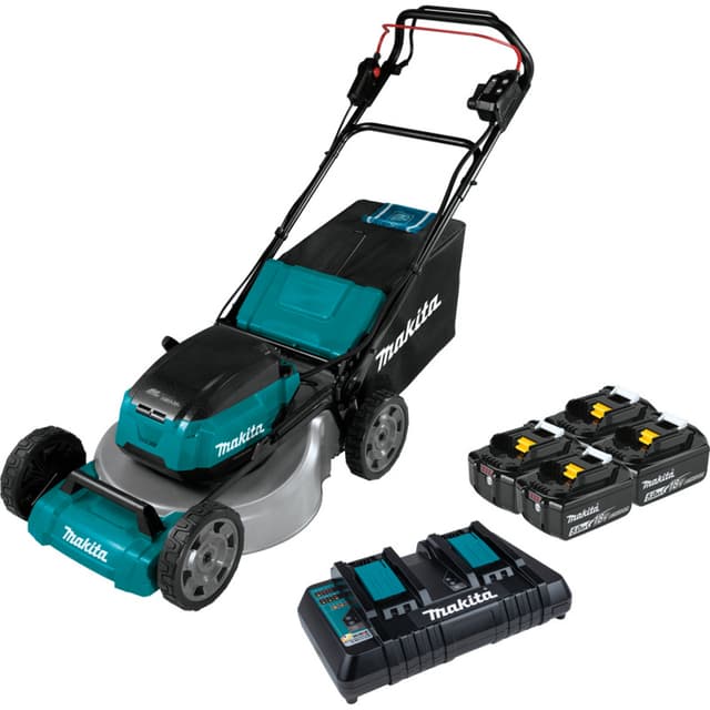 36V LXT Brushless 18" Self-Propelled Commercial Lawn Mower Kit with 4 Batteries (5.0Ah)