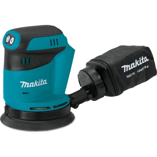 5" Cordless Random Orbit Sander, 1/8" Orbit with Hook & Loop Pad