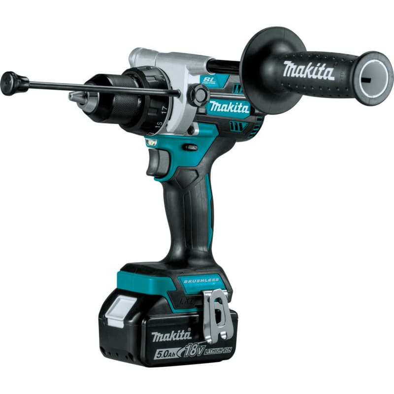 18V LXT Lithium-Ion Brushless Cordless 1/2" Hammer Driver-Drill Kit