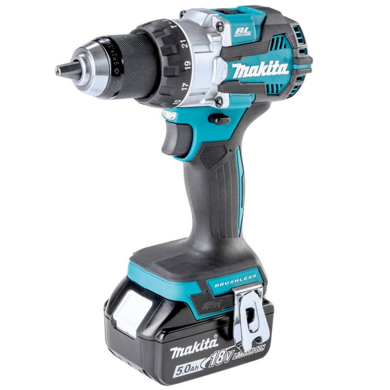 18V LXT Lithium-Ion Compact Brushless Cordless 1/2" Hammer Driver-Drill Kit