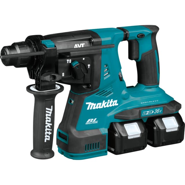 36V LXT Brushless 1-1/8" SDS-PLUS AVT Rotary Hammer Kit (5.0Ah)