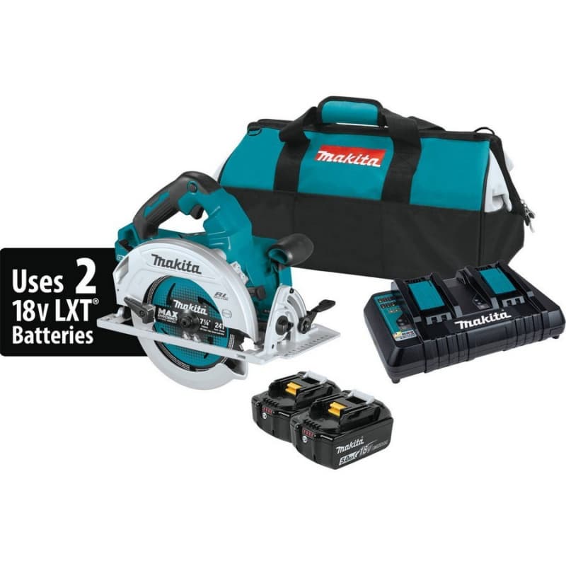 36V LXT Brushless Cross-Cut 7-1/4" Circular Saw Kit (5.0 Ah)