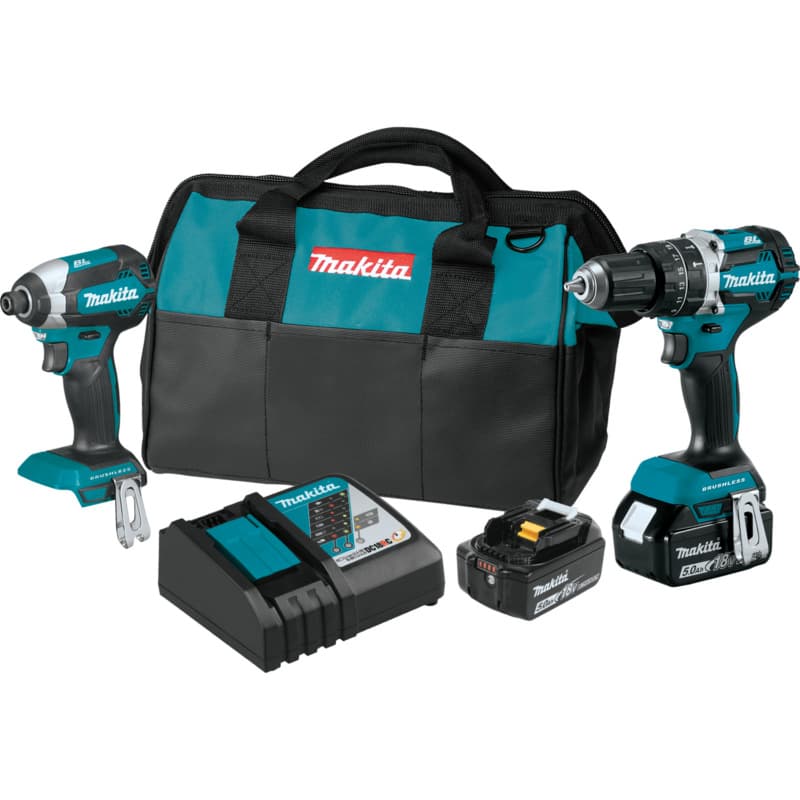 XT269T 18V LXT Lithium-Ion Brushless Cordless 2-Piece Combo Kit (5.0Ah)